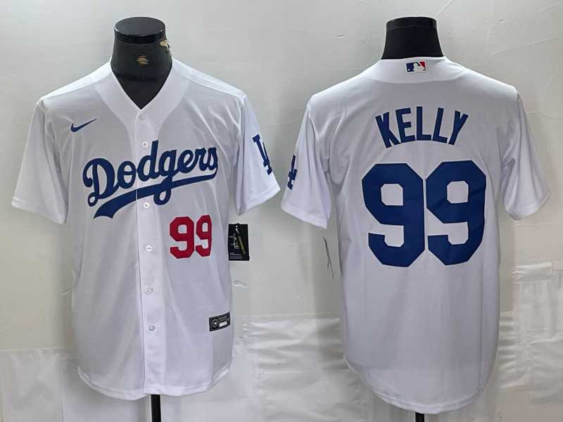 Men's Los Angeles Dodgers #99 Joe Kelly Number White Stitched Cool Base Nike Jerseys,We sell and wholesale Men's Los Angeles Dodgers #99 Joe Kelly Number White Stitched Cool Base Nike Jerseys on line form chian!